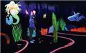 Veranstaltungsbild Schwarzlicht Minigolf mit 3D Effekt